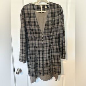 Plaid Vintage Dress